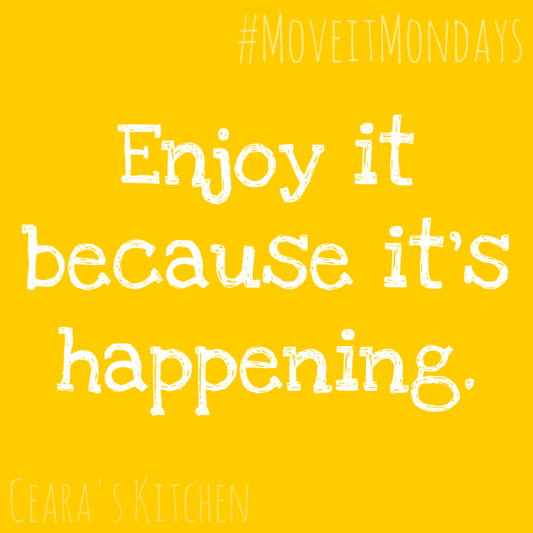 enjoying life one eat and run at a time #moveit
