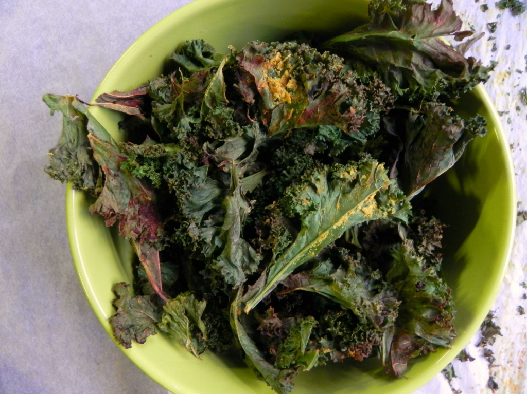 cheesy oil free kale chips ceara s kitchen