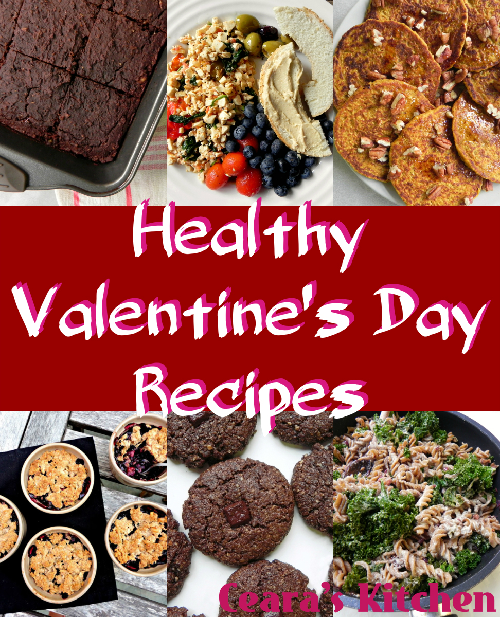 Healthy Valentine's Day Recipes from Ceara's Kitchen #vegan