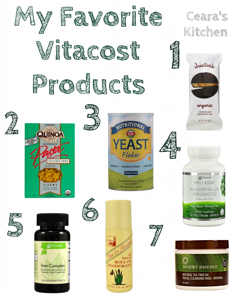 My favorite Vitacost products + gvieaway