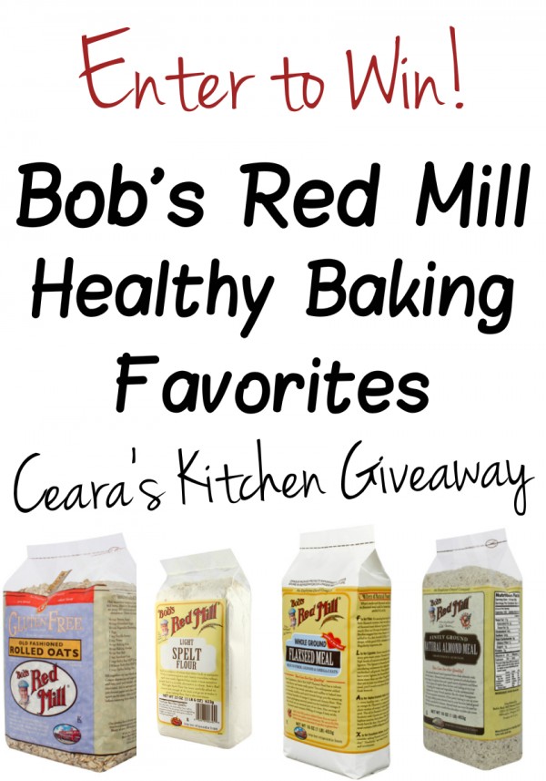 Bob's Red Mill Baking Favorites Giveaway!