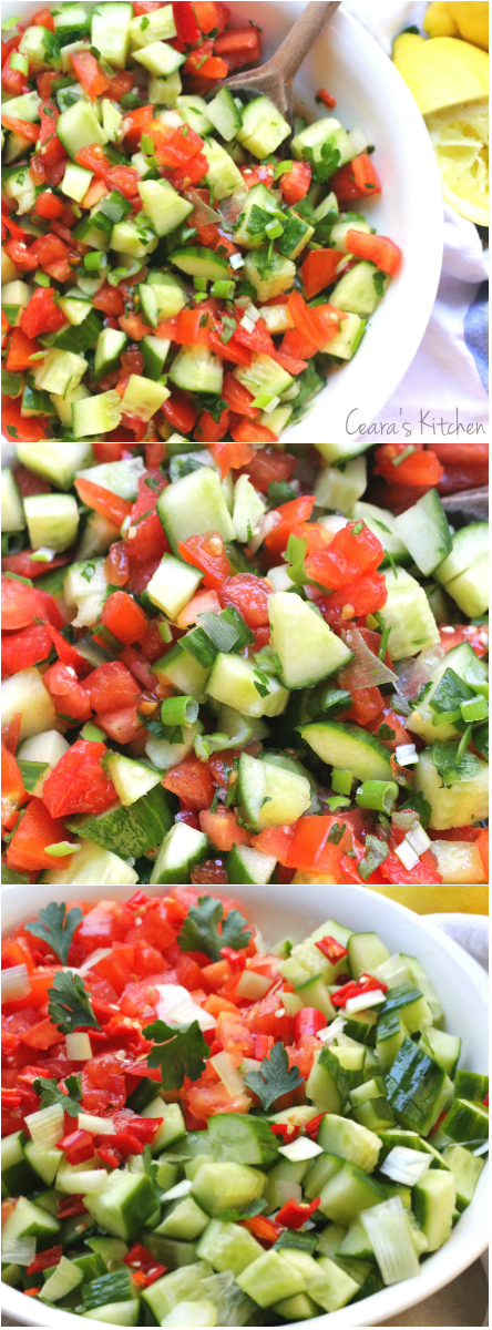 tomatoes and cucumbers tomatoes and cucumbers