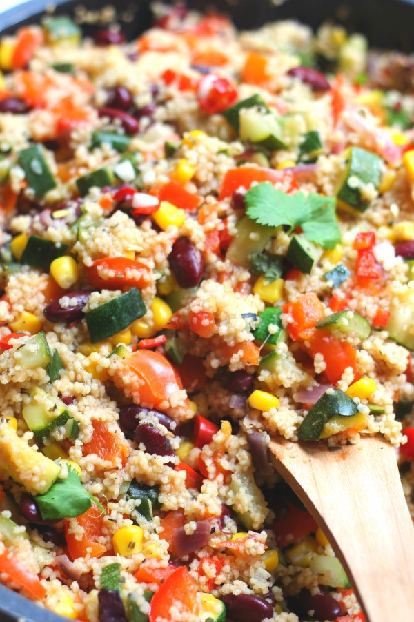 Spring Vegetable Couscous Stir Fry3