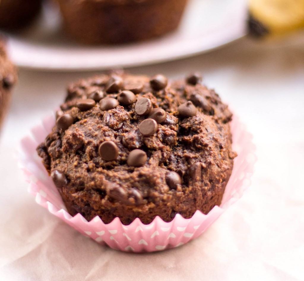 double chocolate muffins	