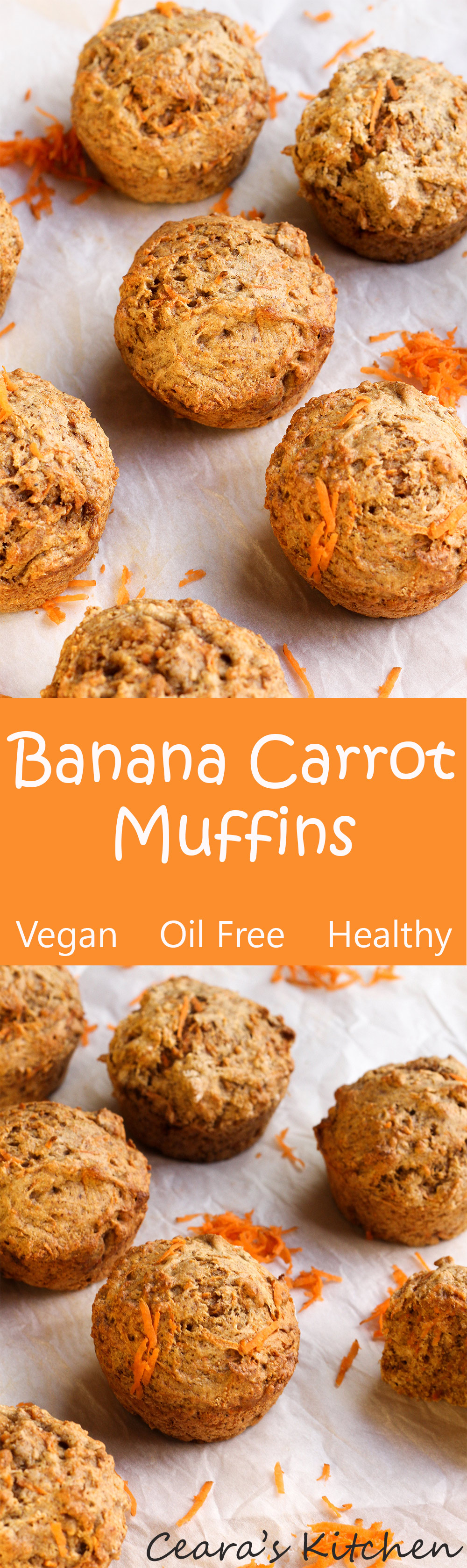 banana carrot muffins	