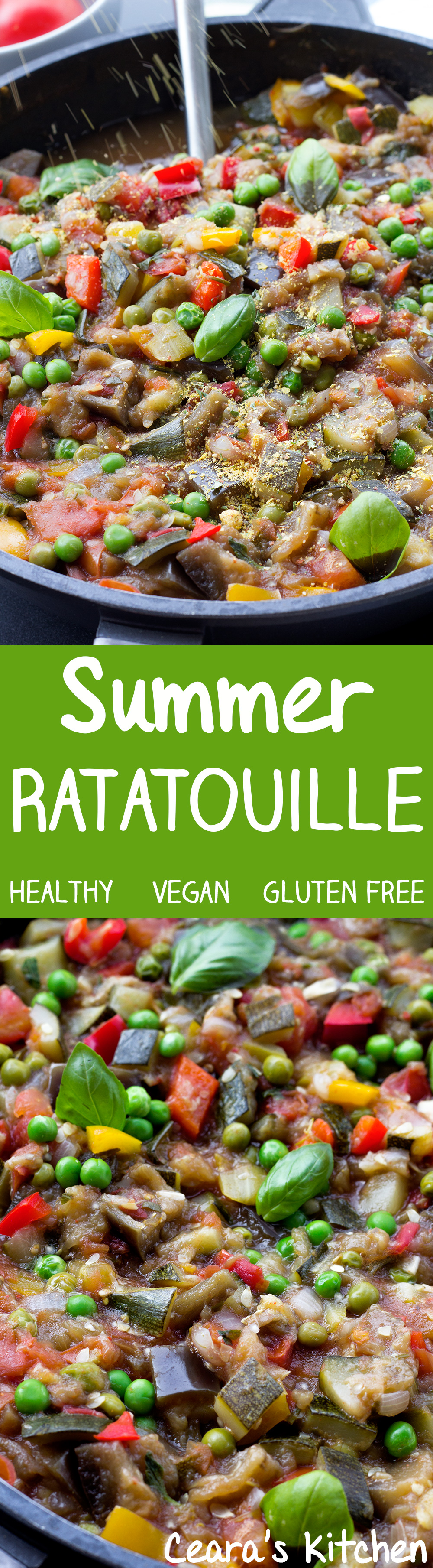 Summer Ratatouille Vegan Healthy Gluten Free  made