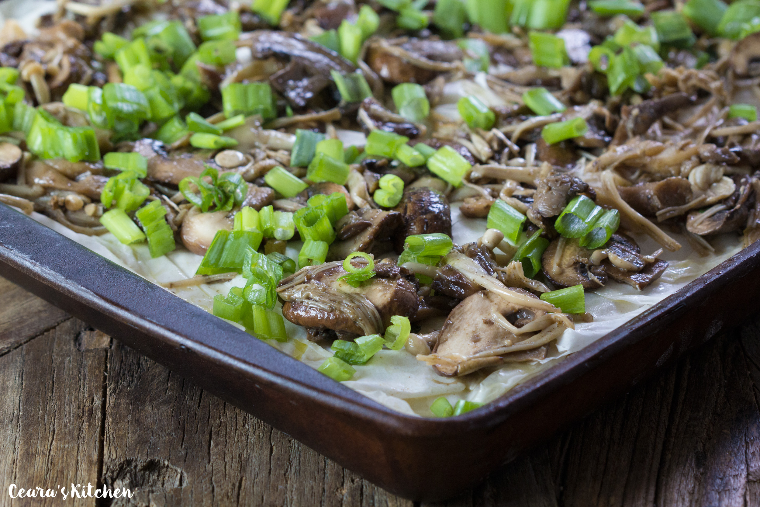 vegan walnut mushroom