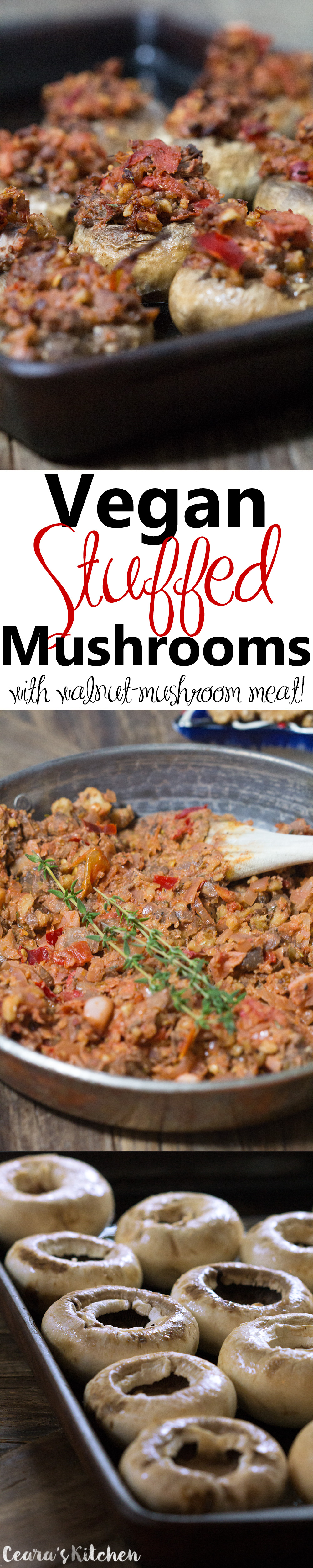 Vegan Stuffed Mushrooms recipe