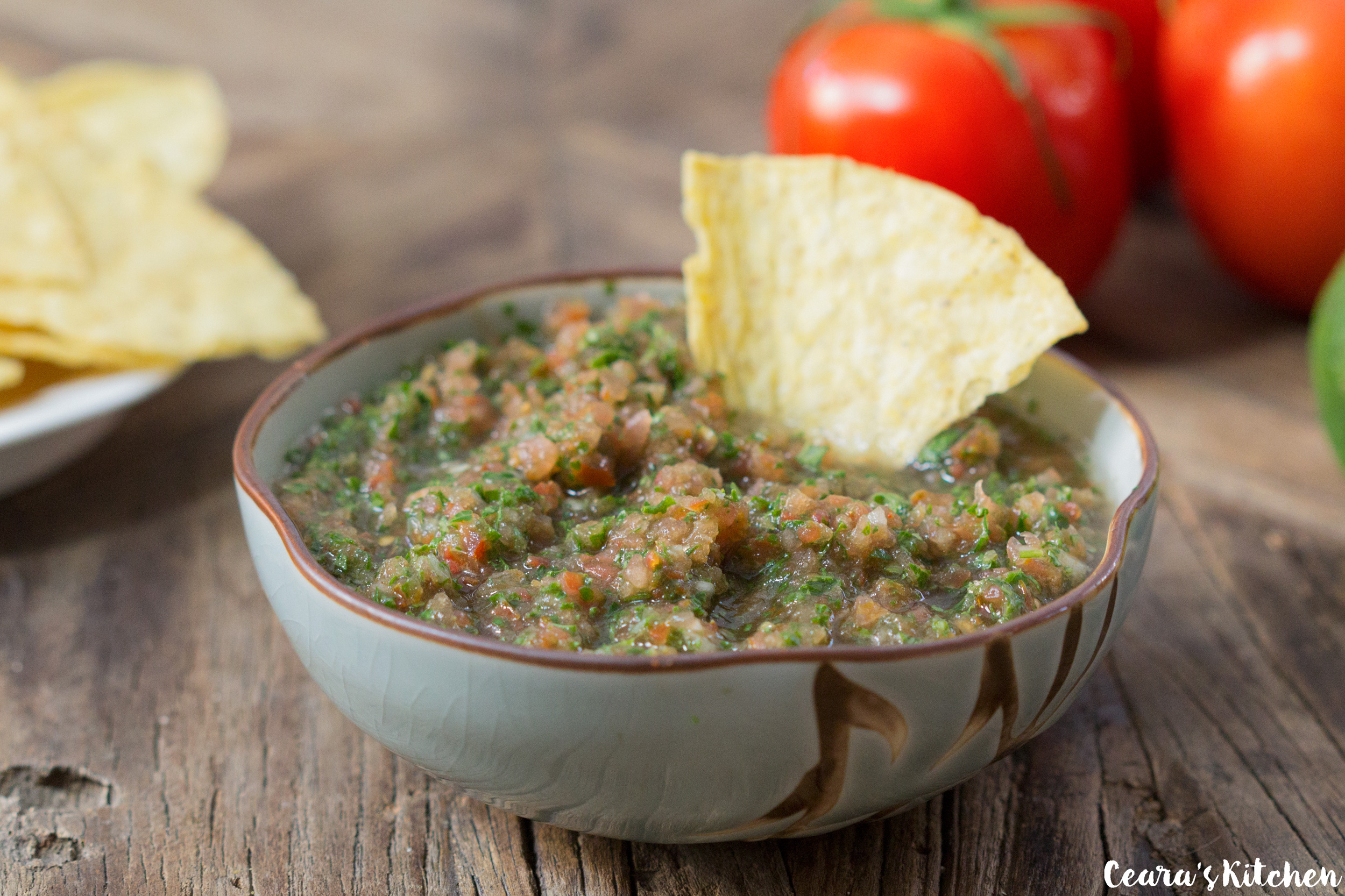 blender kale salsa recipe