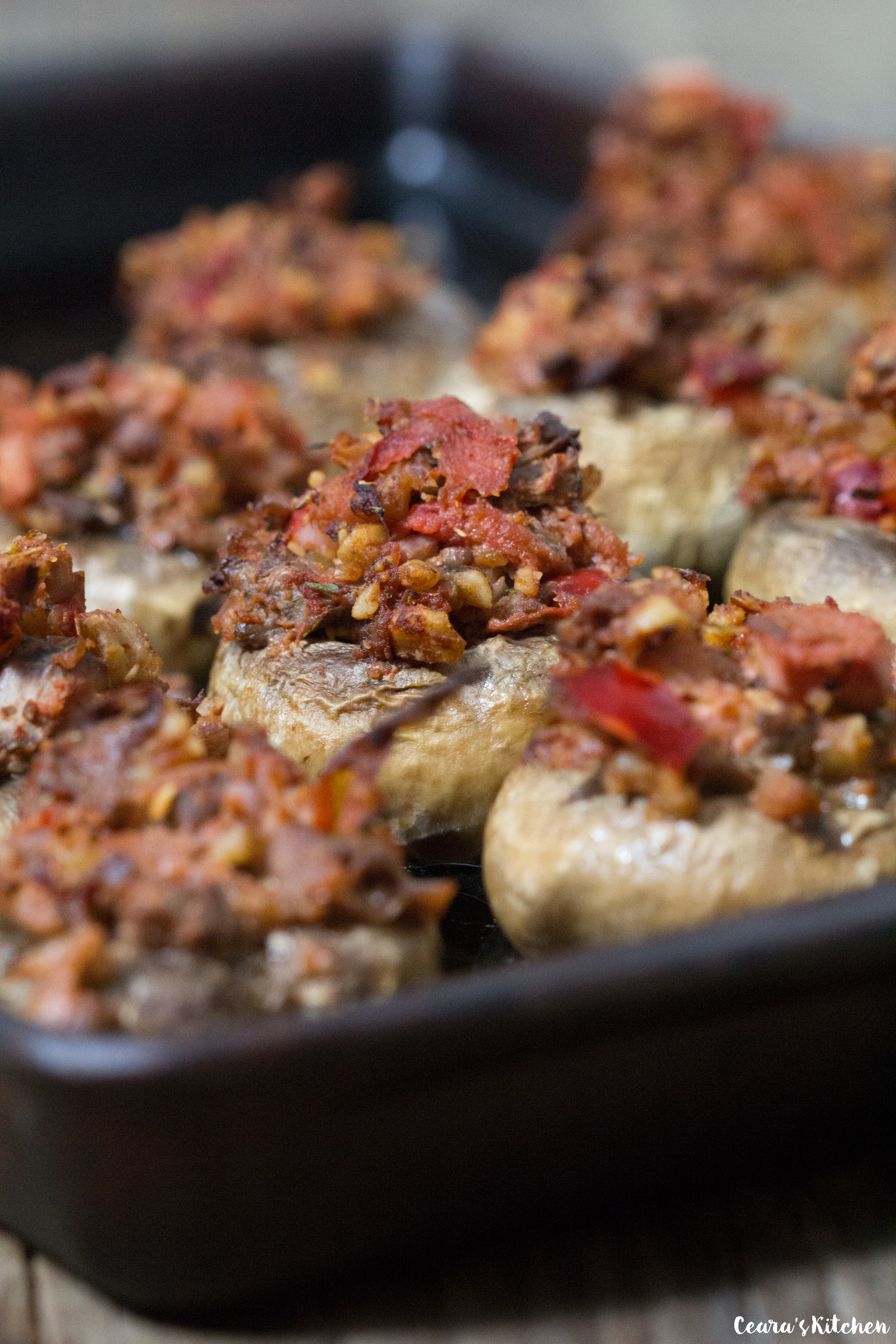 Creamy Garlic Mushrooms  Cearas Kitchen