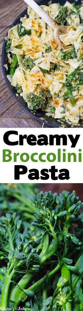 broccolini pasta