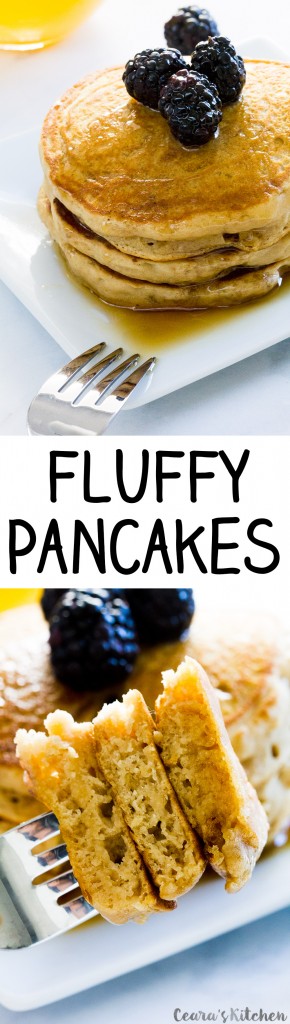 Fluffy Vegan Pancakes