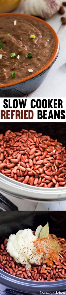 Slow Cooker Refried Beans