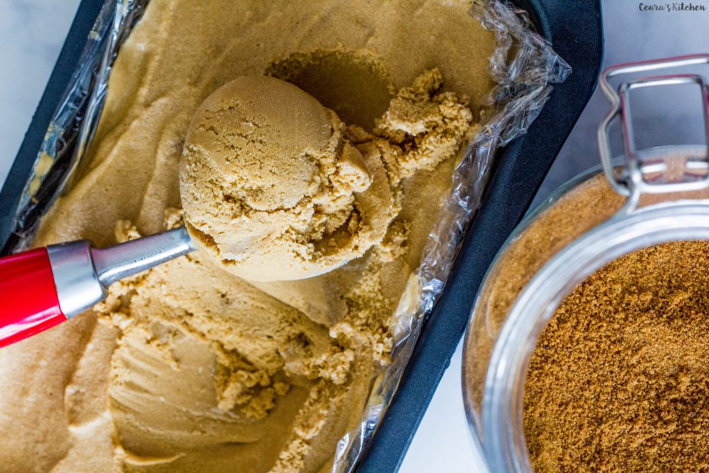 Aquafaba Dairy Free Coffee Ice Cream Ceara S Kitchen