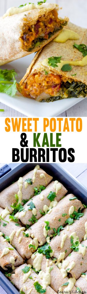 sweet potato burritos