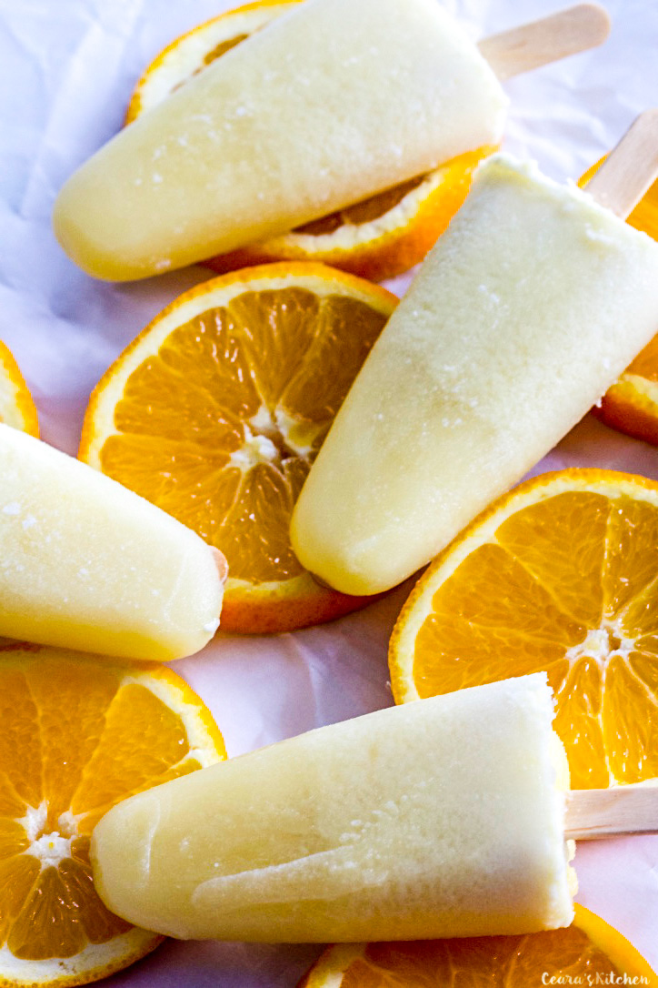 Healthy Orange Creamsicles Ceara's Kitchen