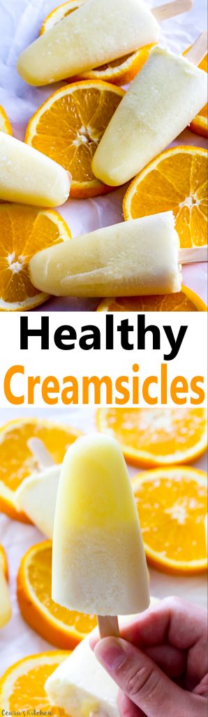 healthy orange creamsicles