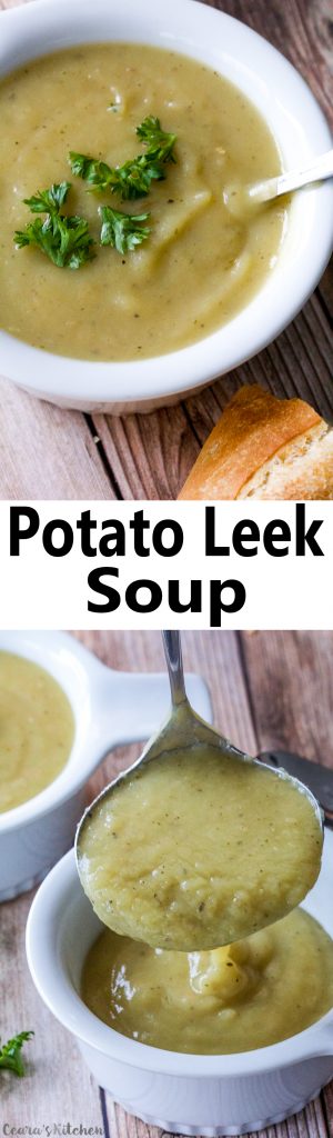 Vegan Potato Leek Soup