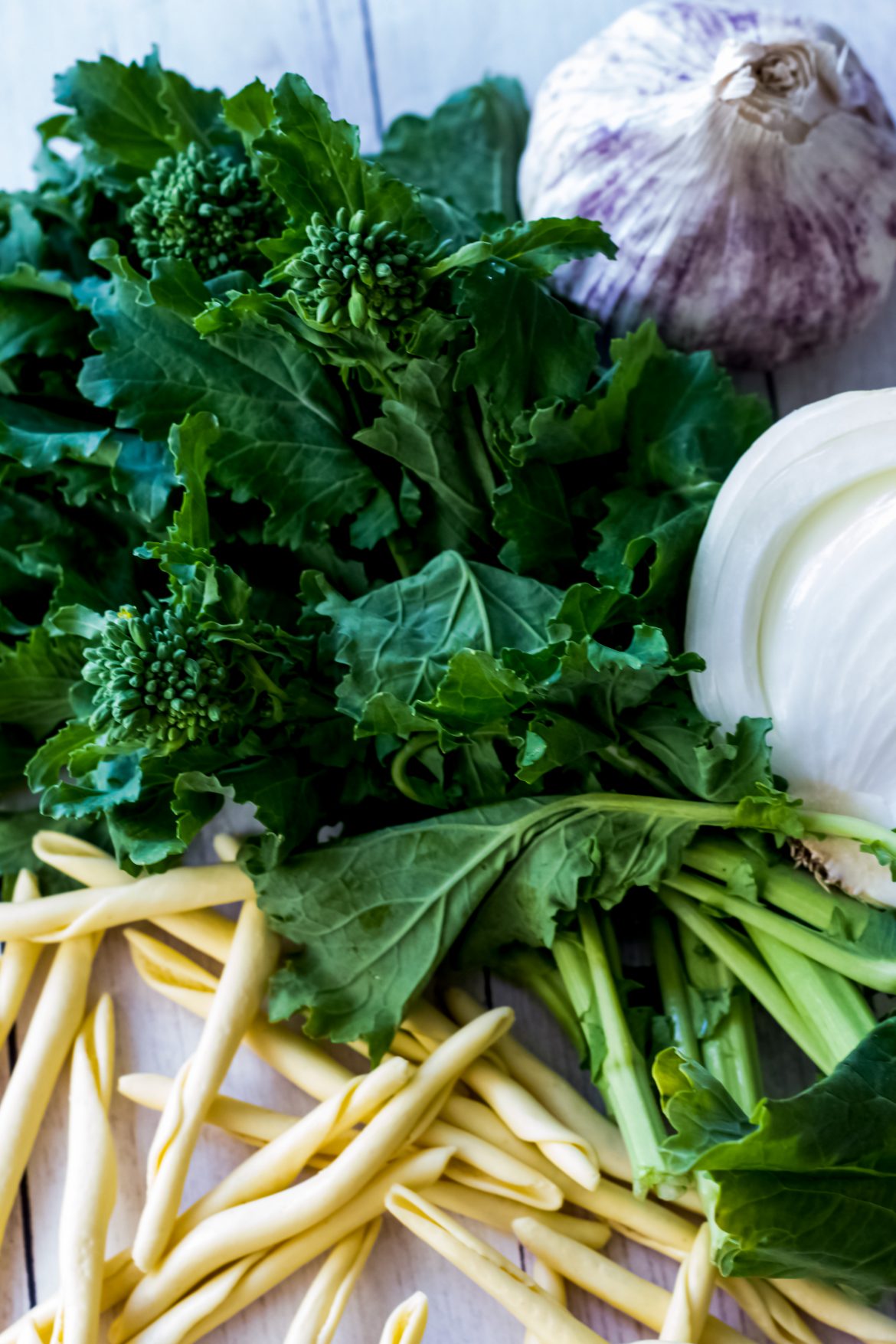Easy Rapini and Garlic Soup Vegan | Ceara's Kitchen
