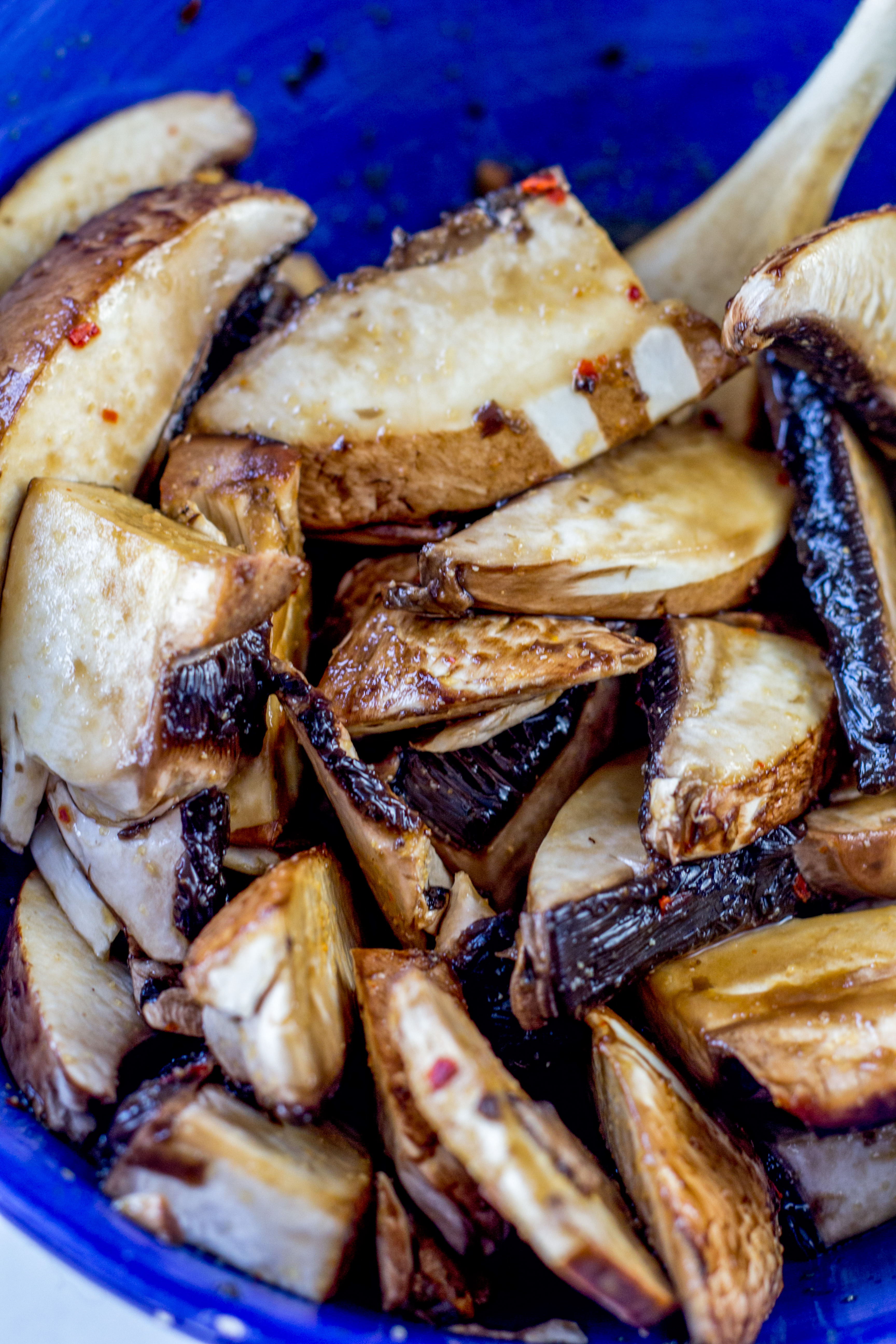 vegan fried rice portobello mushroom steaks