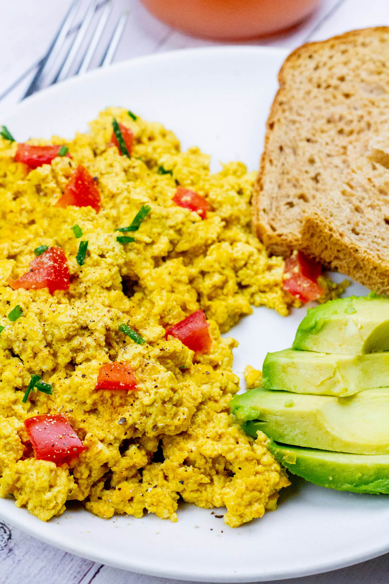 Vegan Scrambled Eggs (The BEST Tofu Scramble!) | Ceara's Kitchen